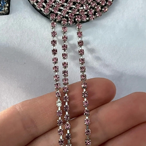 ELA/ Rhinestone LOVE crop top/ Size US S - Picture 11 of 11